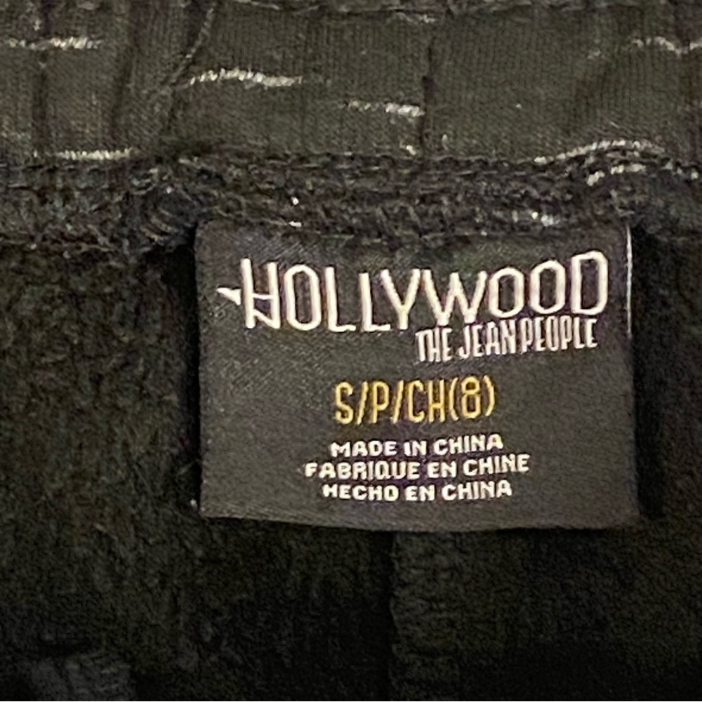 Hollywood the Jean People joggers size S/8 - Picture 2 of 4